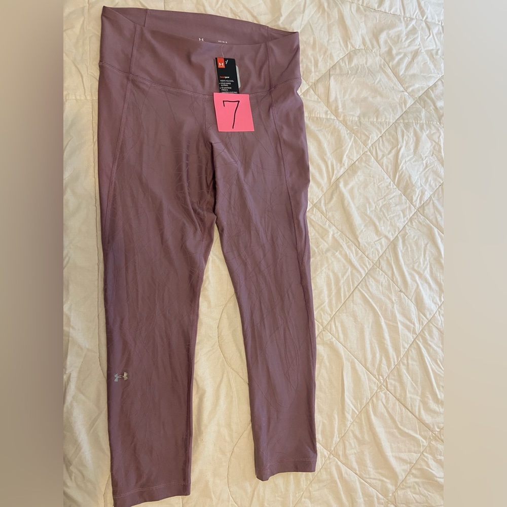 Women’s Under Armour Purple Line Up Print Legging